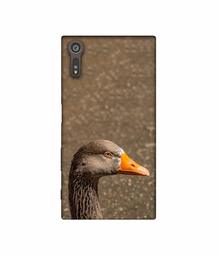 Amazon Brand - Solimo Designer Duck Face 3D Printed Hard Back Case Mobile Cover for Sony Xperia XZ Dual