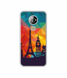 Amazon Brand - Solimo Designer Colored Paris UV Printed Soft Back Case Mobile Cover for Comio X1 Note