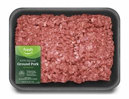 Fresh Brand – Ground Pork 80% Lean/20% Fat, 1 lb