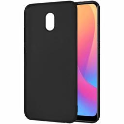 Amazon Brand - Solimo Mobile Cover (Hard Back & Slim) for Mi Redmi 8A (Black)