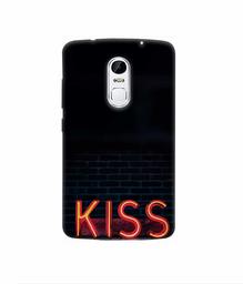 Amazon Brand - Solimo Designer Kiss 3D Printed Hard Back Case Mobile Cover for Lenovo Vibe X3