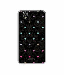 Amazon Brand - Solimo Designer Heart Texture UV Printed Soft Back Case Mobile Cover for Gionee P5 Mini