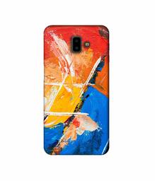 Amazon Brand - Solimo Designer Color Impression On Canvas 3D Printed Hard Back Case Mobile Cover for Samsung Galaxy J6 Plus