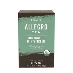 Allegro, Tea Green Minty Northwest Organic, 20 Count