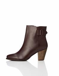 Amazon Brand - find. Women's Ankle Boots, Red Plum), US 8.5