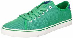 Amazon Brand - Symbol Men's Green Polyester Sneakers-7 (AZ-YS-198 C)