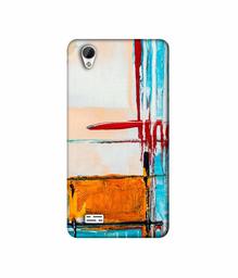 Amazon Brand - Solimo Designer Glass Paint 3D Printed Hard Back Case Mobile Cover for Vivo Y31