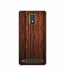 Amazon Brand - Solimo Designer Wooden Texture UV Printed Soft Back Case Mobile Cover for Lenovo A6600