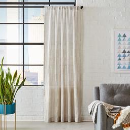 Rivet Contemporary Ombre Curtain Panel