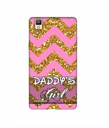 Amazon Brand - Solimo Designer Daddy's Girl 3D Printed Hard Back Case Mobile Cover for Oppo F1