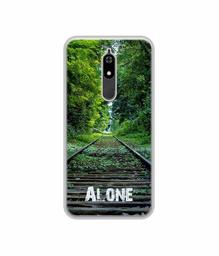 Amazon Brand - Solimo Designer Alone UV Printed Soft Back Case Mobile Cover for Micromax Canvas Infinity Pro