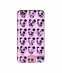 Amazon Brand - Solimo Designer Panda Experation 3D Printed Hard Back Case Mobile Cover for Vivo Y66