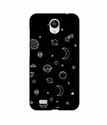 Amazon Brand - Solimo Designer Solar System 3D Printed Hard Back Case Mobile Cover for Vivo Y21L