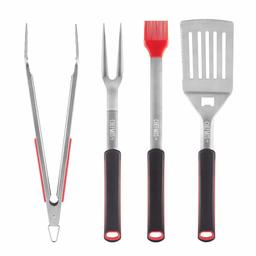 Strathwood Rosewood Handle 5-Piece BBQ Tool Set