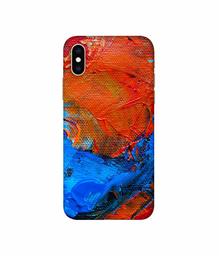 Amazon Brand - Solimo Designer Wax Color On Canvas 3D Printed Hard Back Case Mobile Cover for Apple iPhone Xs Max