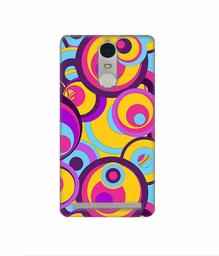 Amazon Brand - Solimo Designer Multicolor Circle 3D Printed Hard Back Case Mobile Cover for Lenovo K5 Note