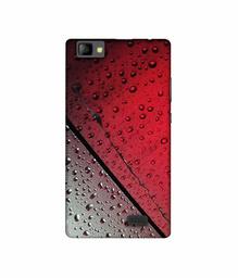 Amazon Brand - Solimo Designer Water Drop On Glass UV Printed Soft Back Case Mobile Cover for Lyf Wind 7