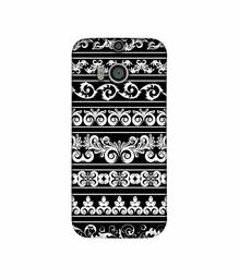 Amazon Brand - Solimo Designer Multi Shape Patterns 3D Printed Hard Back Case Mobile Cover for HTC One M8