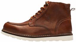 find. Men's Leather Apron Chukka Boots, Brown (Grained Tan), UK 12