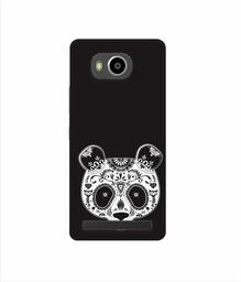 Amazon Brand - Solimo Designer Panda Illustrator 3D Printed Hard Back Case Mobile Cover for Lenovo A7700