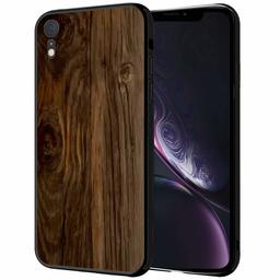 Amazon Brand - Solimo Designer Wooden Texture Printed Hard Back Case Mobile Cover for Apple iPhone XR (D207)