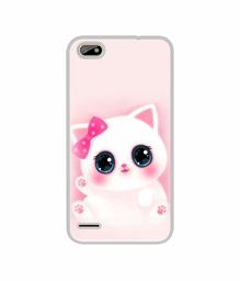 Amazon Brand - Solimo Designer Babby Kitty UV Printed Soft Back Case Mobile Cover for Itel A22 Pro