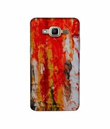 Amazon Brand - Solimo Designer Orange Color Spread 3D Printed Hard Back Case Mobile Cover for Samsung Galaxy J2 Prime