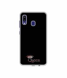 Amazon Brand - Solimo Designer Queen UV Printed Soft Back Case Mobile Cover for Samsung Galaxy M10s