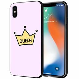 Amazon Brand - Solimo Designer Queen Printed Hard Back Case Mobile Cover for Apple iPhone X/Xs (D1262)