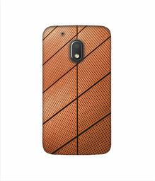 Amazon Brand - Solimo Designer Leather Texture 3D Printed Hard Back Case Mobile Cover for Motorola Moto G4 Play