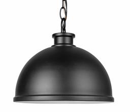 Amazon Brand – Stone & Beam Contemporary Metal Outdoor Pendant Light, 10