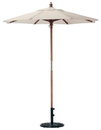 Strathwood 6-Foot Olefin Market Umbrella, Canvas