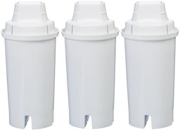 AmazonBasics Filtro de agua para jarra AmazonBasics y Brita, reemplazo - 3 unidades