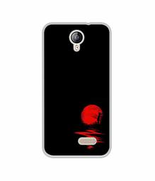 Amazon Brand - Solimo Designer Red Moon UV Printed Soft Back Case Mobile Cover for Lephone W2