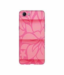 Amazon Brand - Solimo Designer Pink Flower Banch Print On Cloth 3D Printed Hard Back Case Mobile Cover for Realme 1