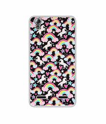 Amazon Brand - Solimo Designer Unicorn Texture UV Printed Soft Back Case Mobile Cover for Lenovo A6000