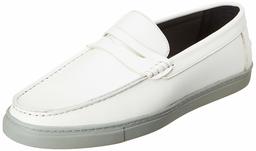 Amazon Brand - Symbol Men's White Synthetic Loafers-10 (AZ-KY-104A)