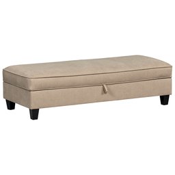 Amazon Brand – Stone & Beam Isabel Traditional Large Storage Ottoman, 68