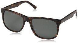 Obsidian Sunglasses for Women or Men Polarized Square Oversized Frame 06 , Tortoise, 55 mm