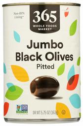 365 EVERYDAY VALUE Ripe Jumbo Pitted Olives, 5.75 OZ