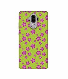 Amazon Brand - Solimo Designer Pink Flower Patterns 3D Printed Hard Back Case Mobile Cover for Huawei Mate 9