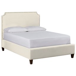 Amazon Brand – Stone & Beam Tisbury Nailhead Trim King Bed, 84