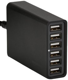 AmazonBasics 60W 6-Port USB Charger