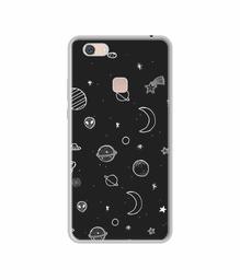 Amazon Brand - Solimo Designer Solar System UV Printed Soft Back Case Mobile Cover for Vivo Z10