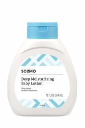 Amazon Brand - Solimo Deep Moisturizing Baby Lotion, 13 Fluid Ounce