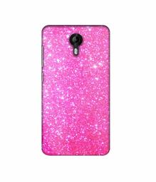 Amazon Brand - Solimo Designer Pink Sparkle 3D Printed Hard Back Case Mobile Cover for Micromax Canvas Nitro 4G E455