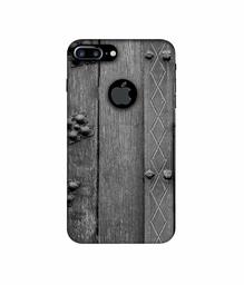 Amazon Brand - Solimo Designer Old Time Gate 3D Printed Hard Back Case Mobile Cover for Apple iPhone 7 Plus (Logo Cut)