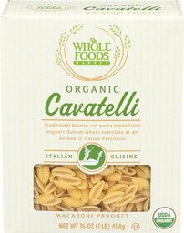 Whole Foods Market, Organic Cavatelli, 16 Ounce