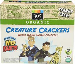 365 Everyday Value Featuring Wild Kratts, Organic Creature Crackers, Whole Grain Animal Cookies,  6 ct