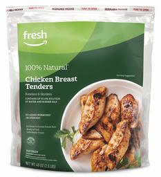 Fresh Brand – Boneless Skinless Chicken Breast Tenders, 2.5 lb (Frozen)